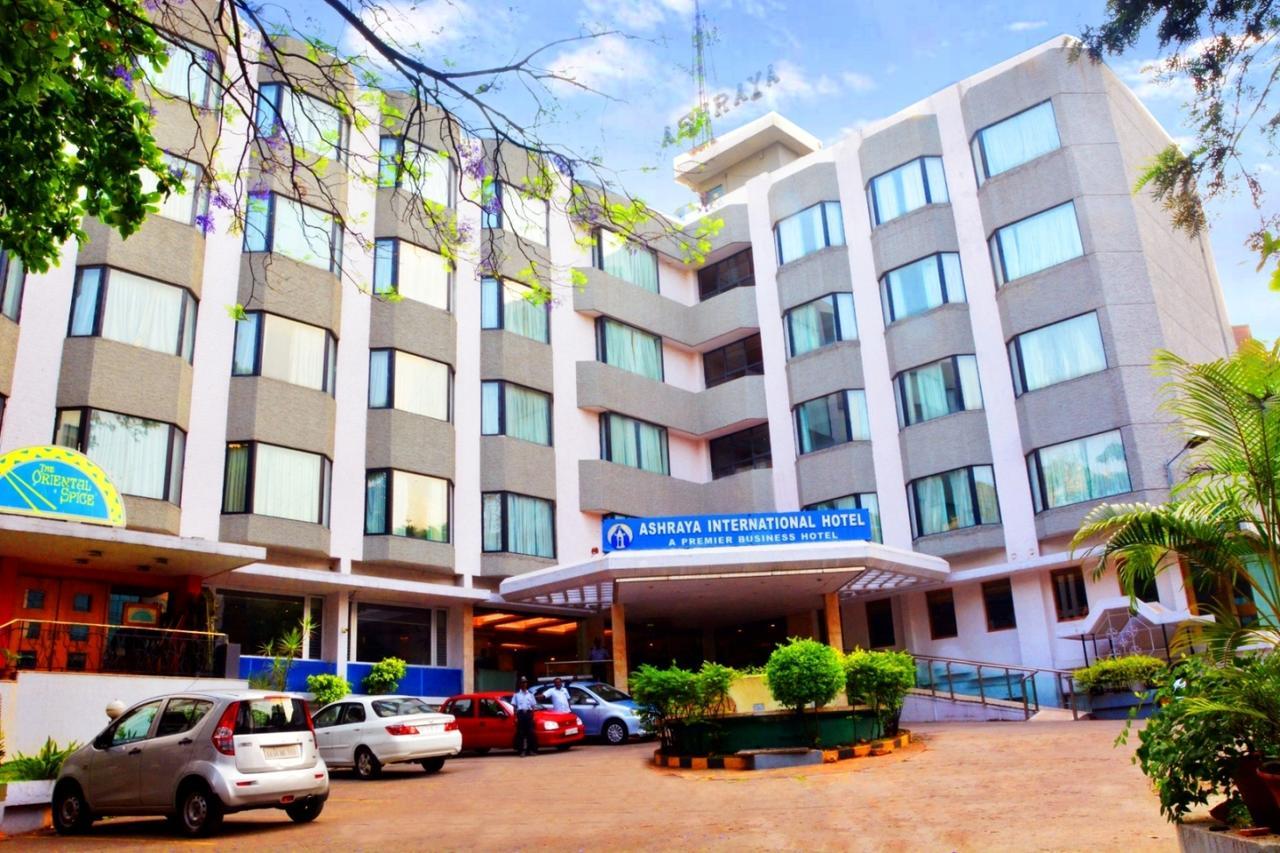 Ashraya International Hotel Bangalore Exterior photo